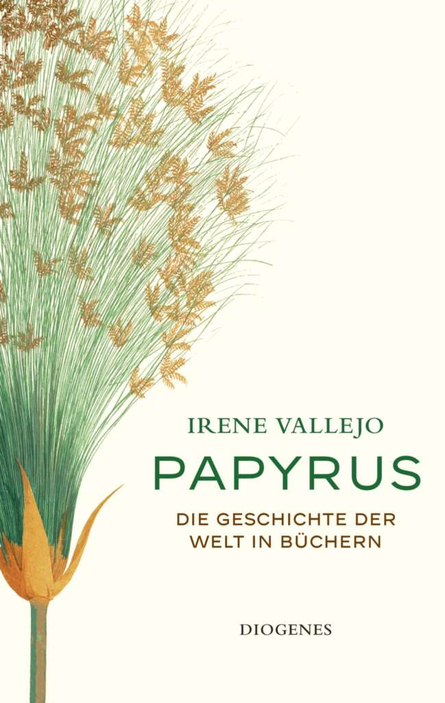 Buchcover „Papyrus – Die Geschichte der Welt in Büchern“ von Irene Vallejo