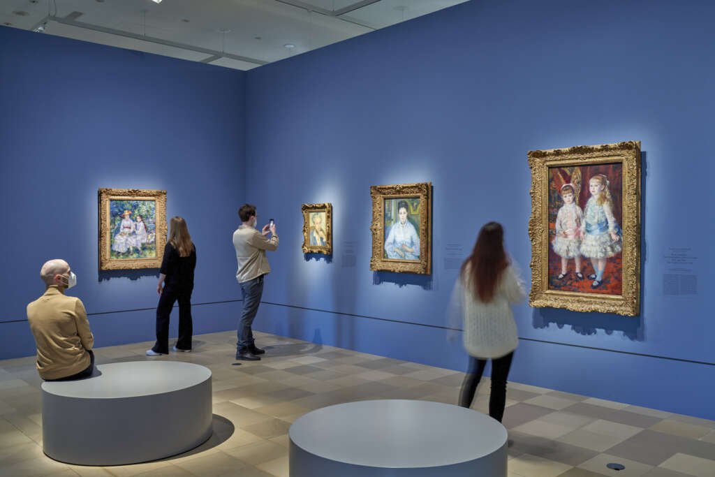 Ausstellungsansicht „RENOIR. ROCOCO REVIVAL“