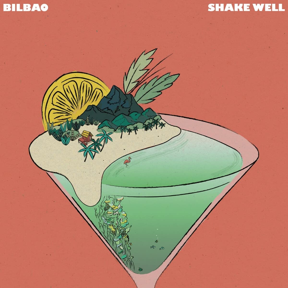 Plattencover „Shake well“ von Bilbao