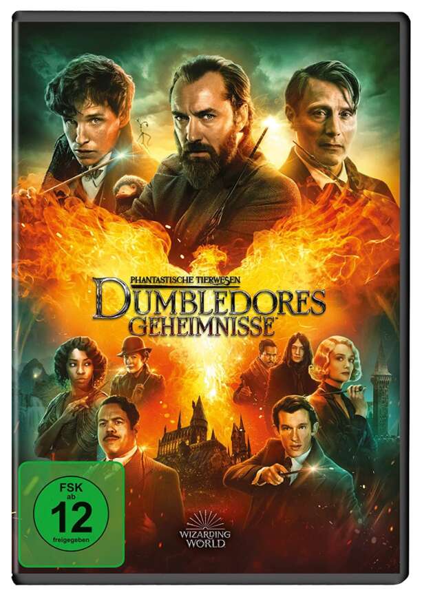 DVD-Cover zu „Phantastische Tierwesen: Dumbledores Geheimnisse“