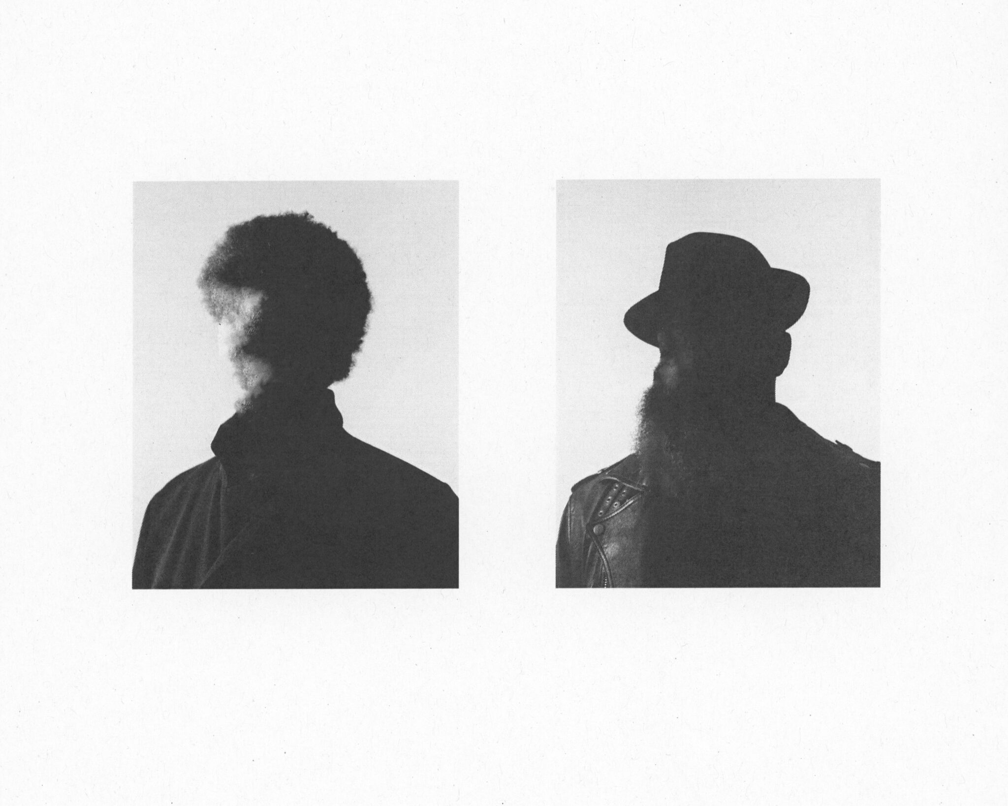 Portraitfotos Rückansicht Danger Mouse und Black Thought