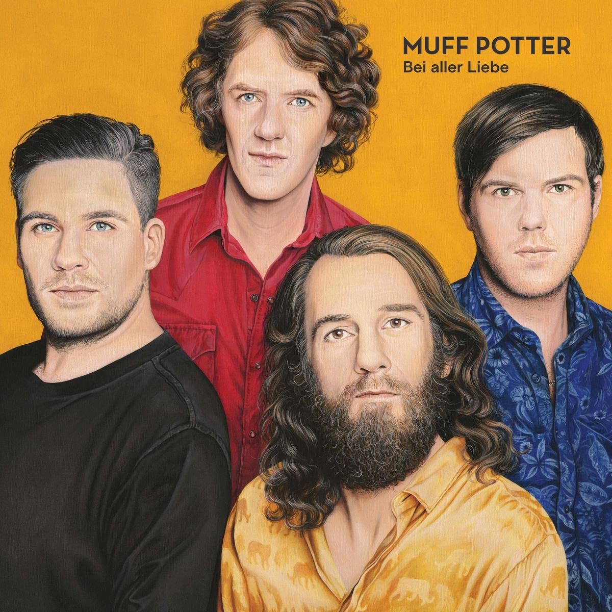 Plattencover „Bei aller Liebe“ von Muff Potter