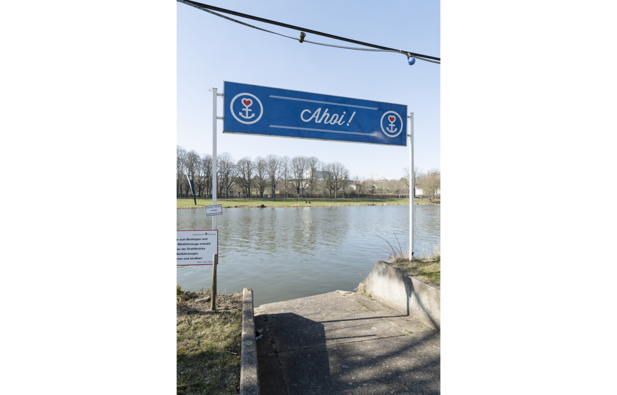 Foto eines Bootsverleihs