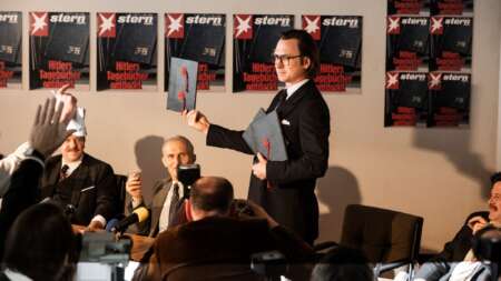 Lars Eidinger in der Serie „Faking Hitler“ auf Vox