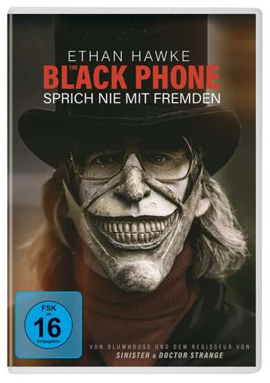 The Black Phone DVD cover