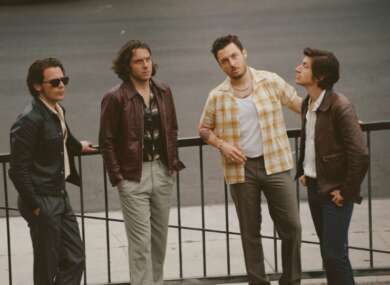 Pressefoto der Arctic Monkeys