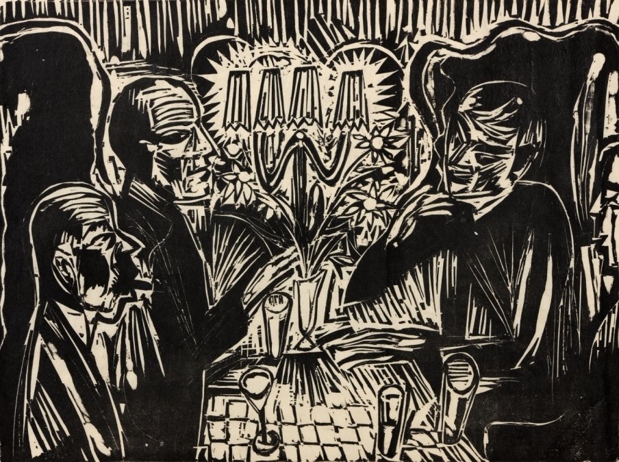 Das Gemälde Chez Dicque von Johan Dijkstra