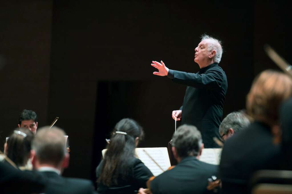 Der Dirigent Daniel Barenboim 