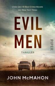 Buchcover „Evil Men“ von John McMahon