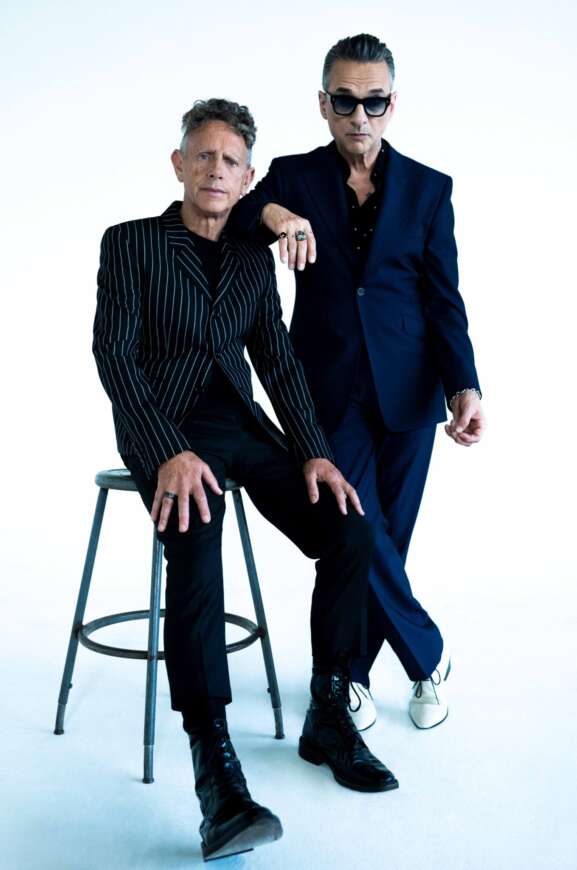 Dave Gahan und Martin Gore sind seit dem Tod von Andrew Fletcher nur noch zu zweit bei Depeche Mode.