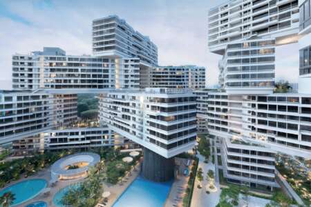 Das Wohnprojekt The Interlace
