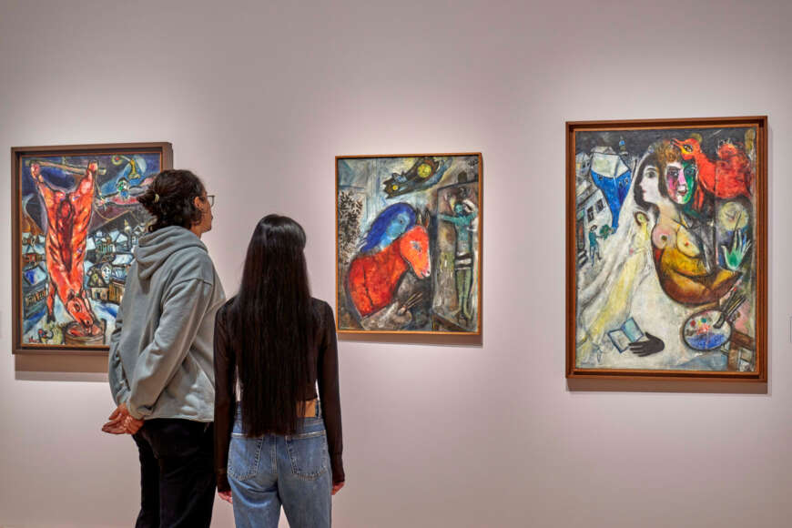 Chagall. Welt in Aufruhr, Ausstellungsansicht