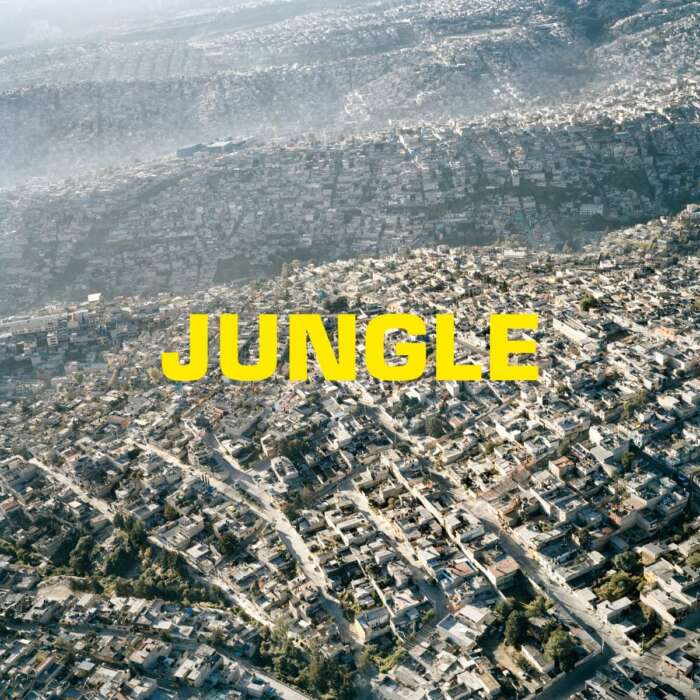 „Jungle“ von The Blaze: Das Plattencover zeigt eine große Stadt von oben.