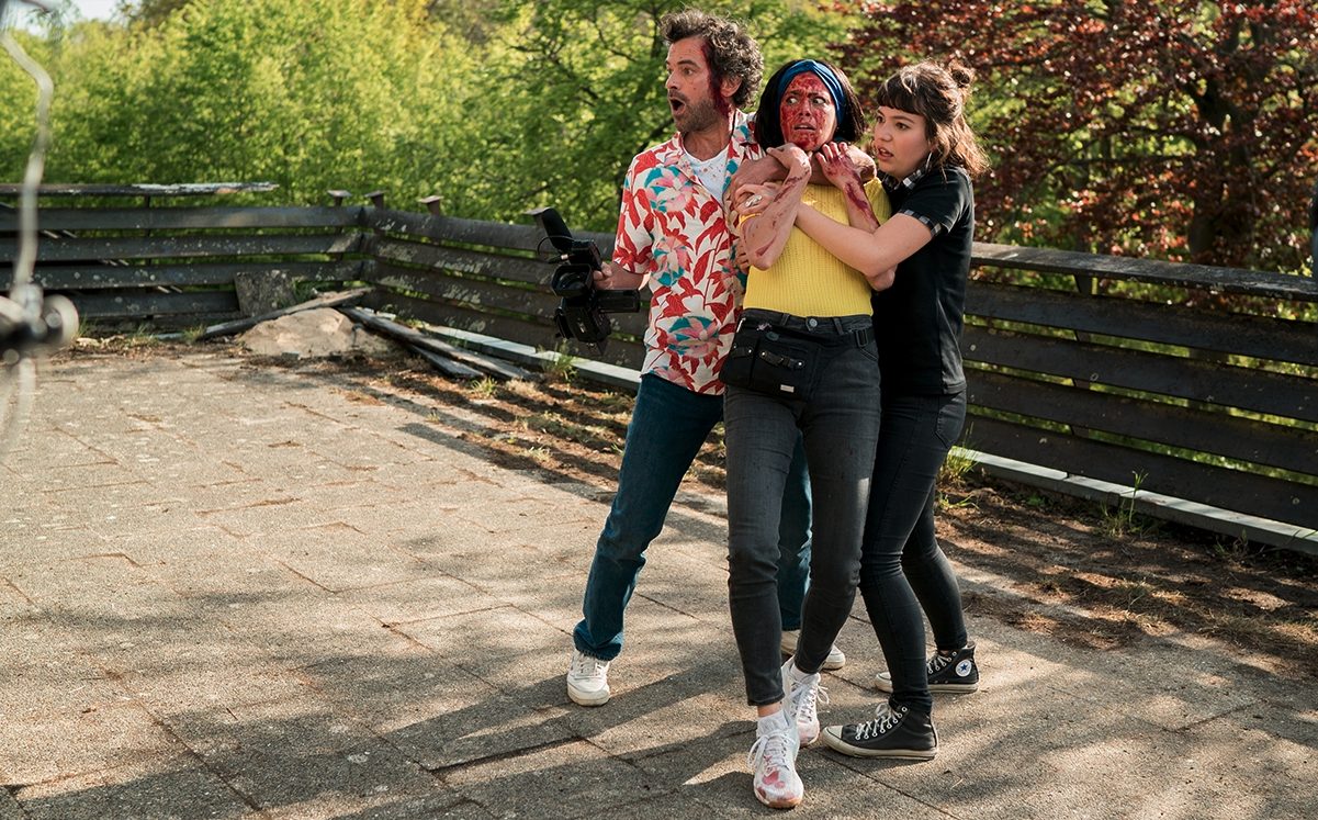 Zombie-Film „Final Cut of the Dead“: Romain Duris, Bérénice Bejo, Simone Hazanavicius