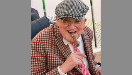 Der Maler David Hockney