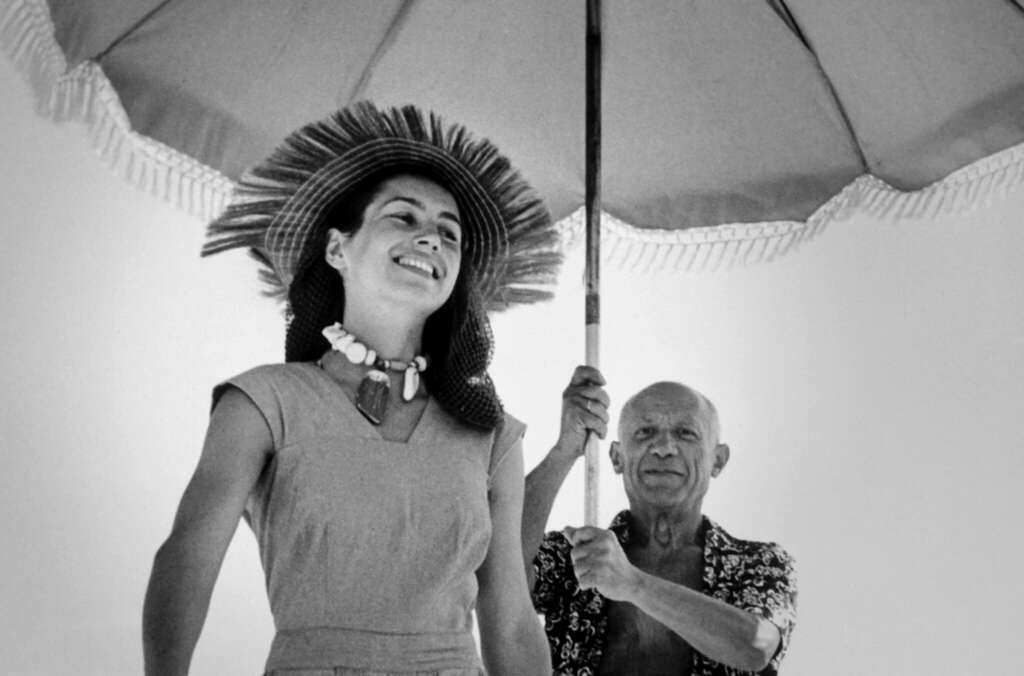 Pablo Picasso und Françoise Gilot