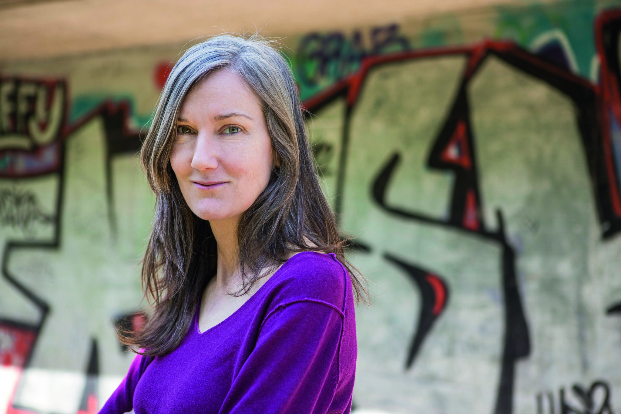Portraitfoto Nell Zink, die mit ihrem neuen Roman „Avalon“ auf Lesereise geht