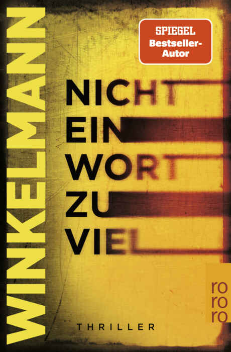 Buchcover „Nicht ein Wort zu viel“ von Andreas Winkelmann