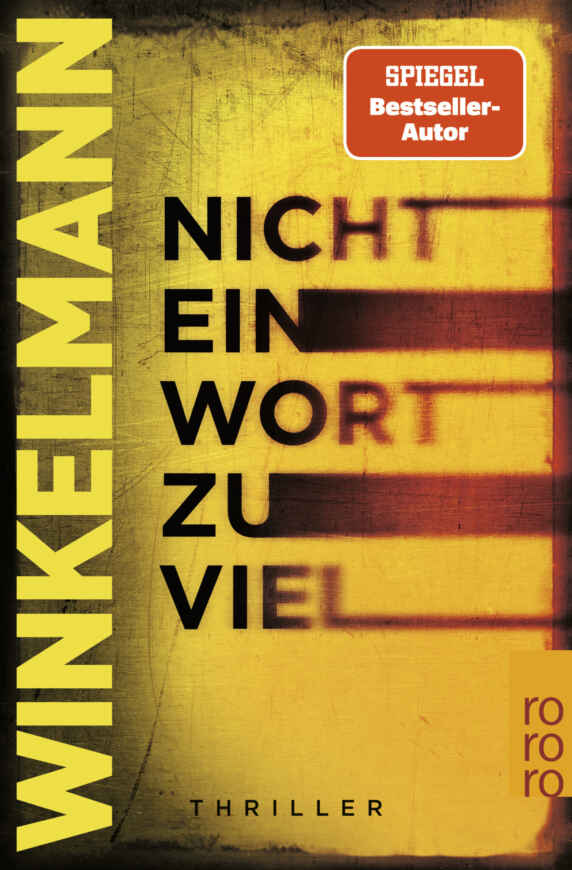 Buchcover „Nicht ein Wort zu viel“ von Andreas Winkelmann