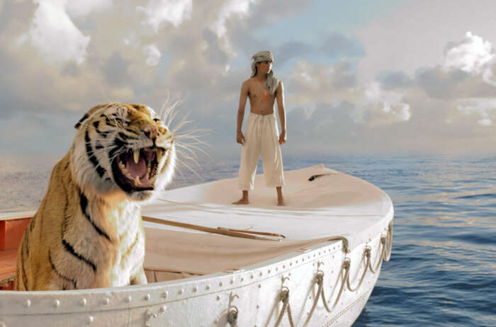 Life of Pi Schiffbruch mit Tiger Arte