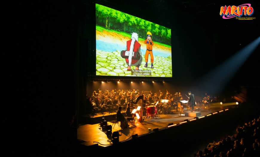 Bei der Naturo Symphonic Experience wird der legendäre Soundtrack des Animes von einem Orchester gespielt.