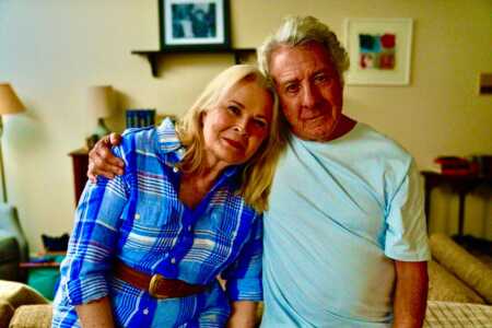 Dustin Hoffman Candice Bergen As they made us