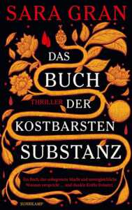 Buchcover „Das Buch der kostvarsten Substanz“ von Sara Gran