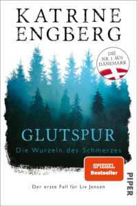 Die besten Krimis im November 2023: Buchcover „Glutspur“ von Katrine Engberg