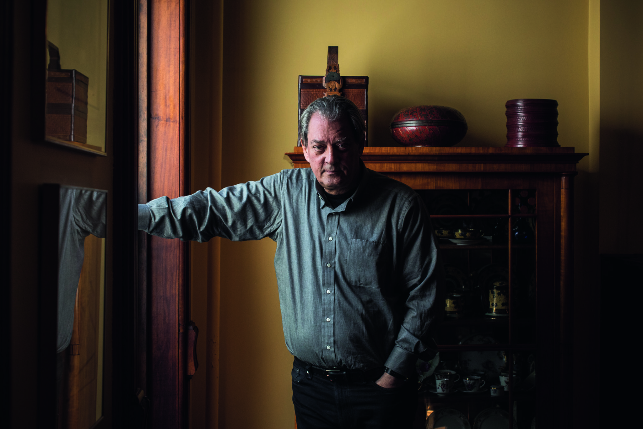 Portraitfoto Paul Auster, der mit „Baumgartner“ einen neuen Roman veröffentlicht