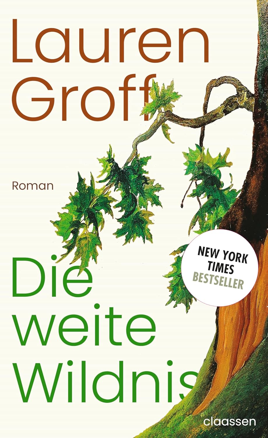 Buchcover „Die weite Wildnis“ von Lauren Groff