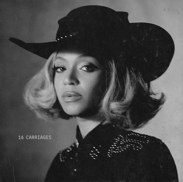 Artwortk zu Beyoncé neuer Single „16 Carriages“.