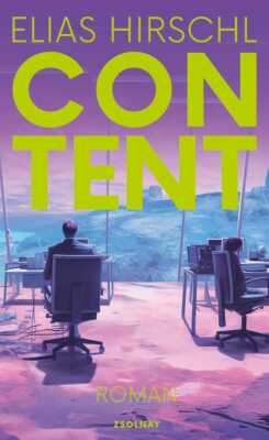 Buchcover „Content“ von Elias Hirschl