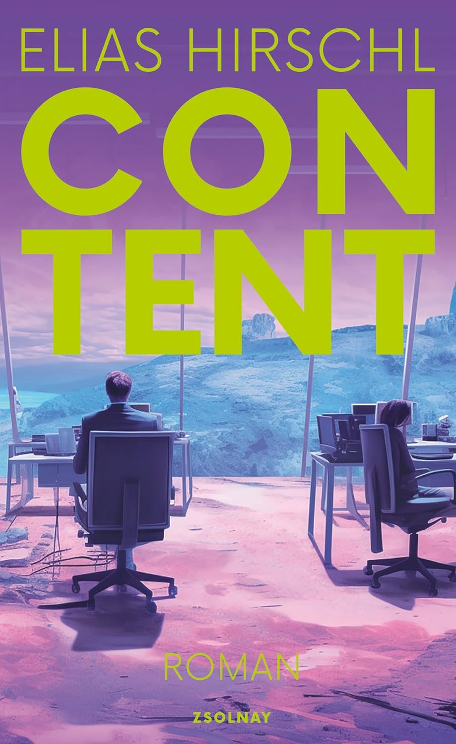 Buchcover „Content“ von Elias Hirschl