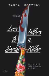 Buchcover „Love Letters to a Serial Killer“ von Tasha Coryell