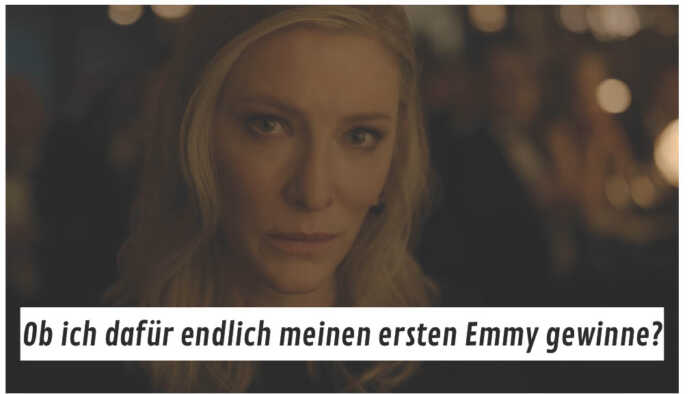 Szenenbild aus „Disclaimer“ bei Apple TV+: Catherine (Cate Blanchett) sieht uns an.