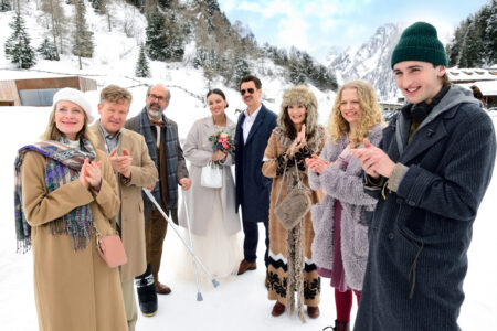 Der Spitzname Sönke Wortmann Iris Berben, Christoph Maria Herbst, Florian David Fitz, Caroline Peters, Justus von Dohnányi und Janina Uhse,