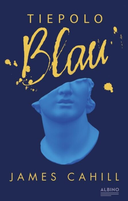 Buchcover „Tiepolo Blau“ von James Cahill