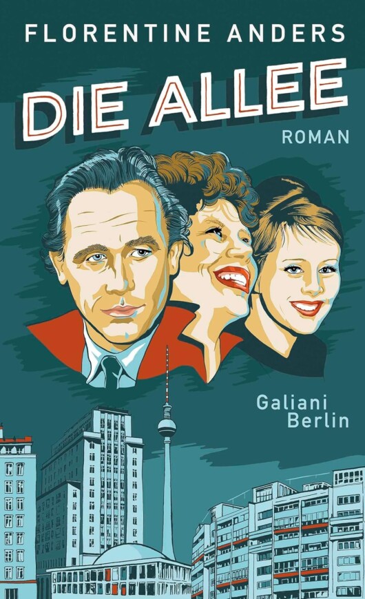 Buchcover „Die Allee“ von Florentine Anders
