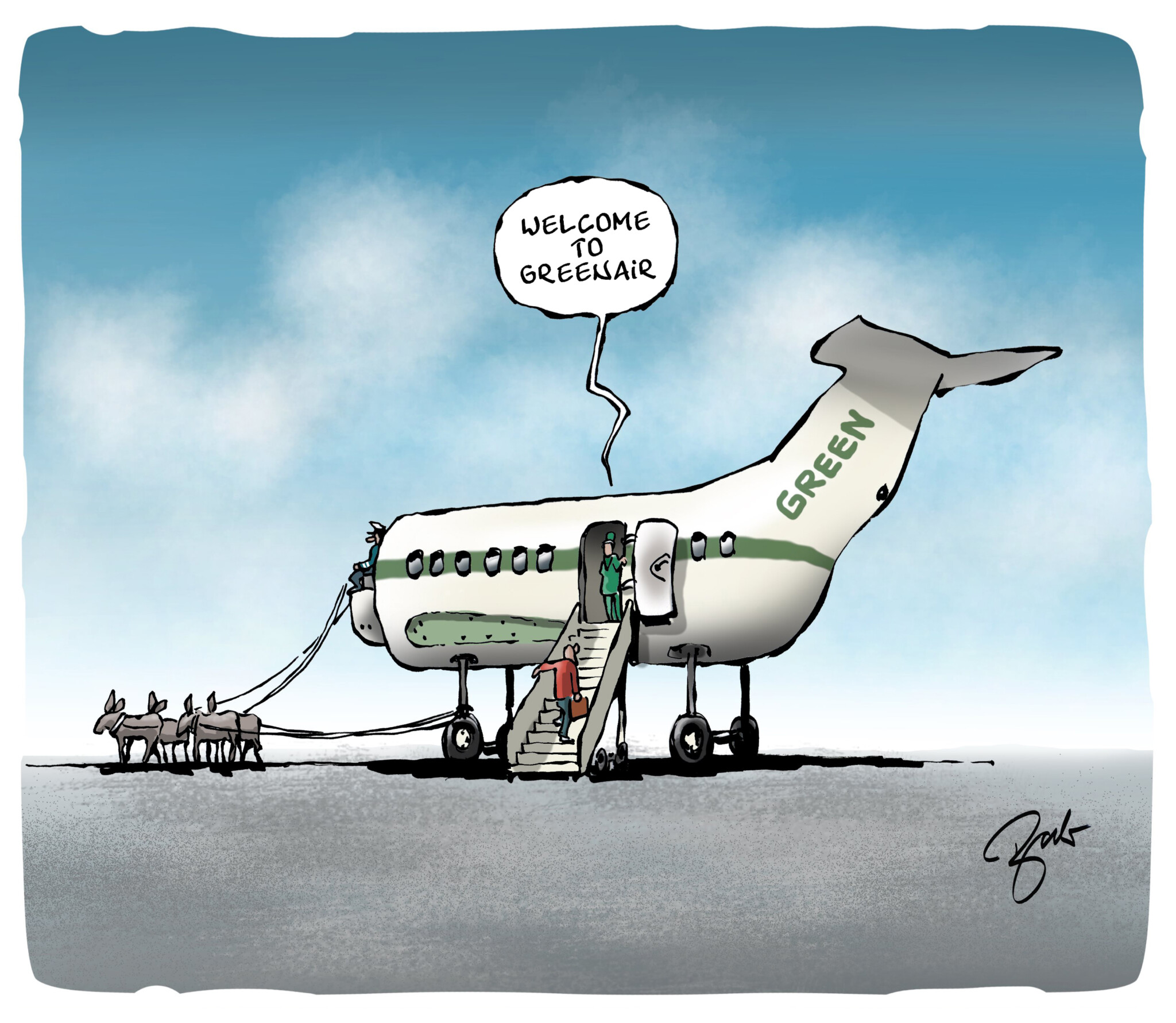 In der Kasseler Caricatura-Galerie für komische Kunst eröffnet die Ausstellung „Die Zukunft der Cartoons“