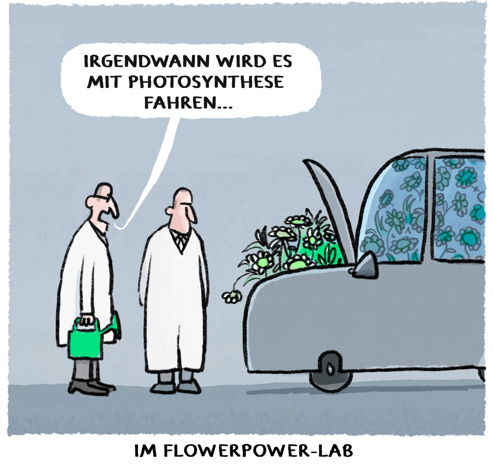 In der Caricatura-Galerie für komische Kunst ist die Ausstellung „Die Zukunft in Cartoons“ zu sehen.