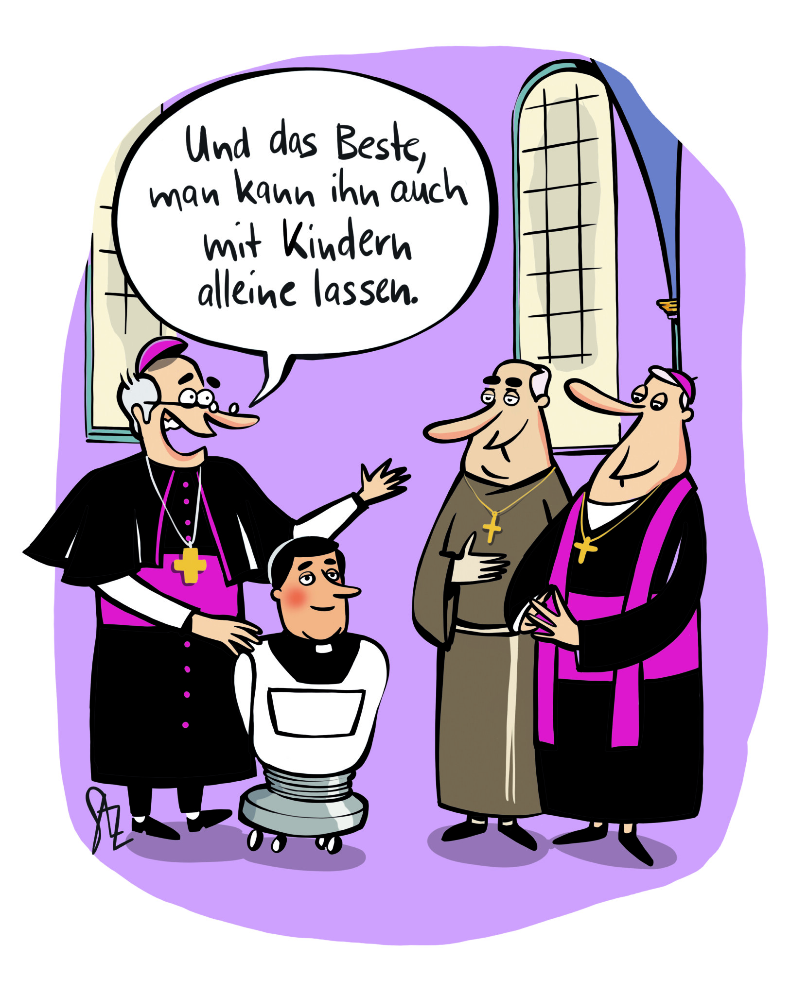 Die Zukunft der Cartoons Caricatura-Galerie für komische Kunst in Kassel