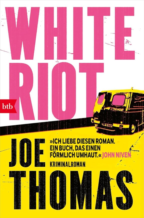 Buchcover „White Riot“ von Joe Thomas