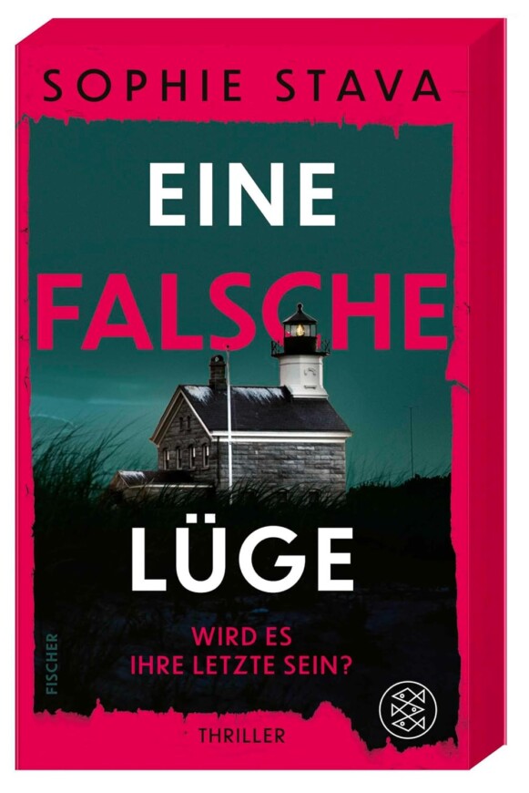 Buchcover „eine falsche Lüge – Wird es ihre letzte sein?“ von Sophie Stava