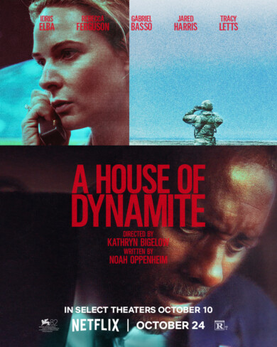 Rebecca Ferguson als Captain Olivia Walker. Der Thriller „A House of Dynamite“ der Regisseurin Kathryn Bigelow“ läuft für wenige Wochen in den Kinos, ehe er bei Netflix gestreamt werden kann.