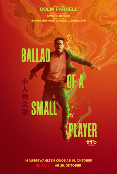 Der Film „Ballad of a Small Player“ läuft im Kino und bald bei Netflix.