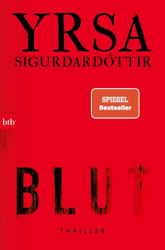 Buchcover „Blut“ von Yrsa Sigurdardóttir
