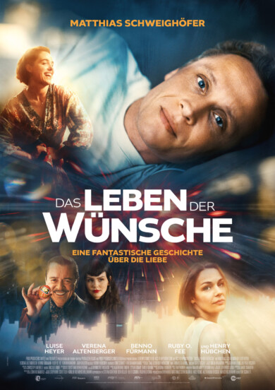Der Fantasyfilm „Das Leben der Wünsche“ mit Matthias Schweighöfer in der Hauptrolle läuft im Kino.