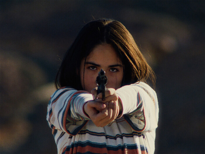 Szenenfoto „Der geheimnisvolle Blick des Flamingos“