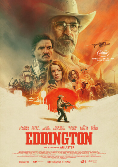 Der moderne Western „Eddington“ von Ari Aster läuft im Kino.