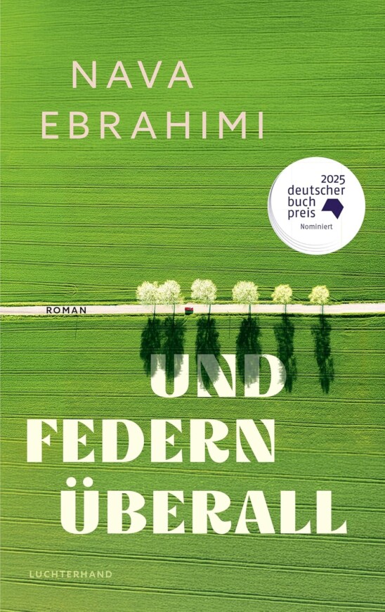 Buchcover „Und Federn überall“ von Nava Ebrahimi